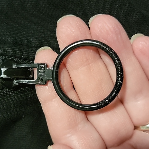 Off-White Black Hoodie with Purple and Pink Stripes - Picture 9 of 9